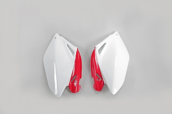 Side Panels white-red for Honda CRF 250 R (2006-09)
